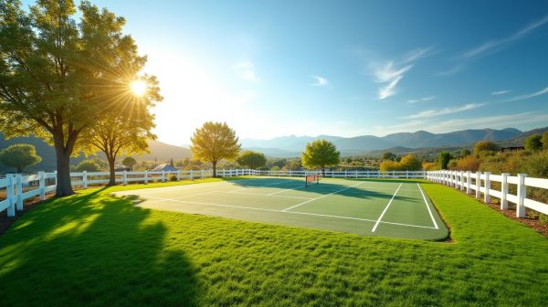 Optimiser la construction d'un terrain de pickleball
